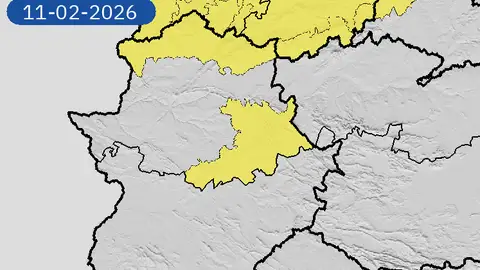 El 112 Extremadura activa la alerta amarilla por lluvias en el norte de Cáceres y en Villuercas-Montánchez este miércoles El 112 Extremadura activa la alerta amarilla por lluvias en el norte de Cáceres y en Villuercas-Montánchez este miércoles