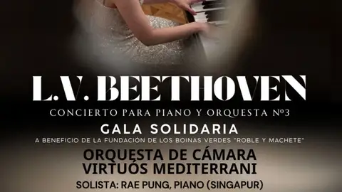 El ADDA acoge un Concierto Solidario para piano y orquesta a beneficio de la Fundación Roble y Machete El ADDA acoge un Concierto Solidario para piano y orquesta a beneficio de la Fundación Roble y Machete