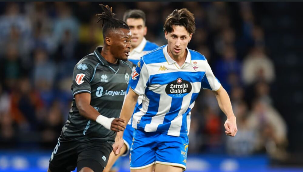 Cipenga ante el Deportivo