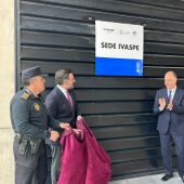 Inauguración de la sede provincial del IVASPE en la Jefatura de la Policía Local de Elche.