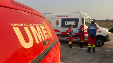 Archivo - Varios efectivos de la UME Archivo - Varios efectivos de la UME