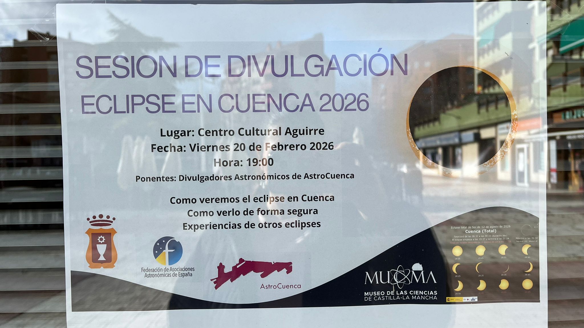 Cuenca, ante un eclipse histórico en 2026: “Es el mayor espectáculo natural que se puede observar” Cuenca, ante un eclipse histórico en 2026: “Es el mayor espectáculo natural que se puede observar”