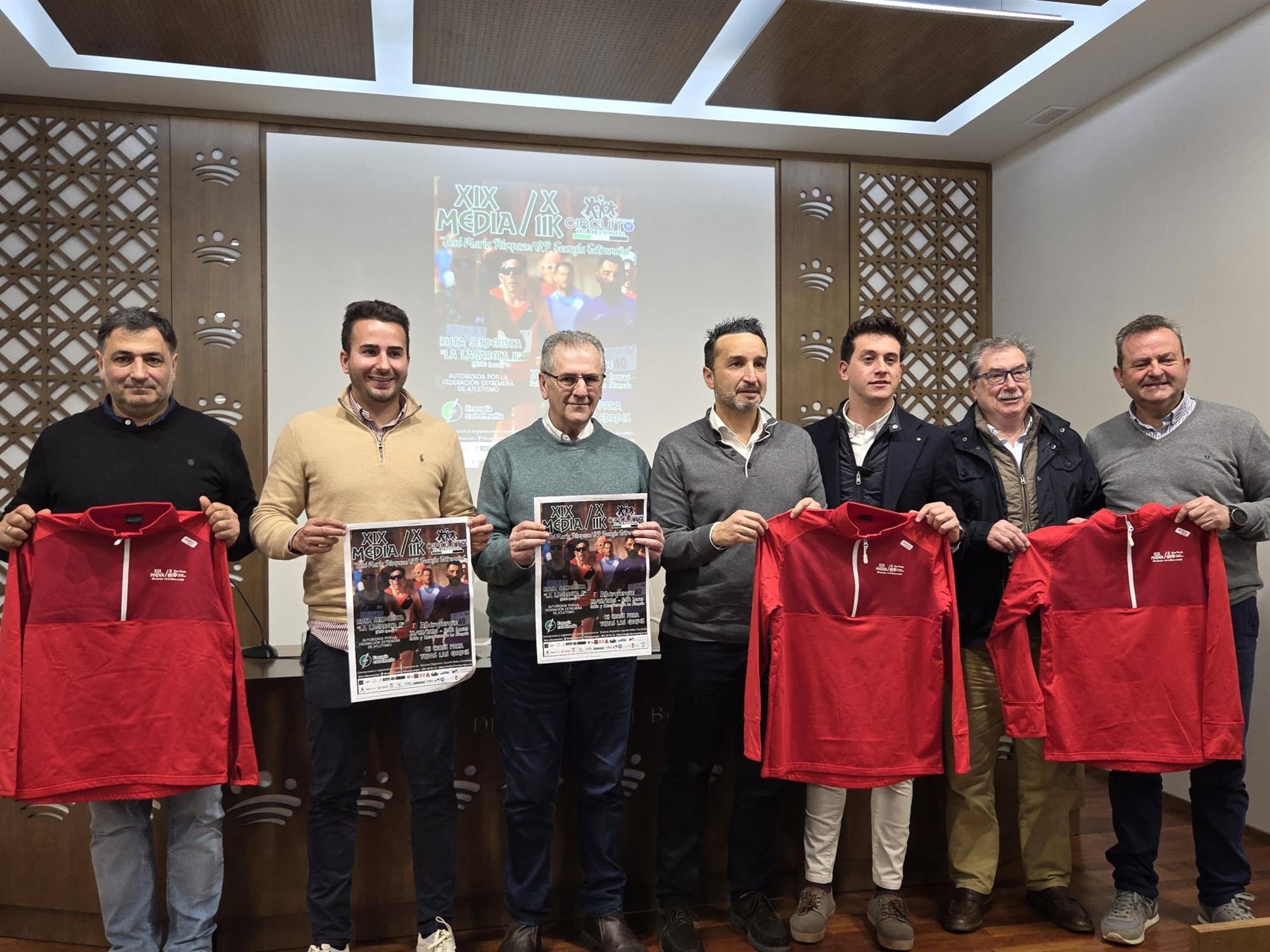 La Media Maratón y 11K de Alburquerque espera reunir a medio millar de participantes el 22 de febrero La Media Maratón y 11K de Alburquerque espera reunir a medio millar de participantes el 22 de febrero
