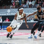 Kendrick Perry, en un partido de Unicaja