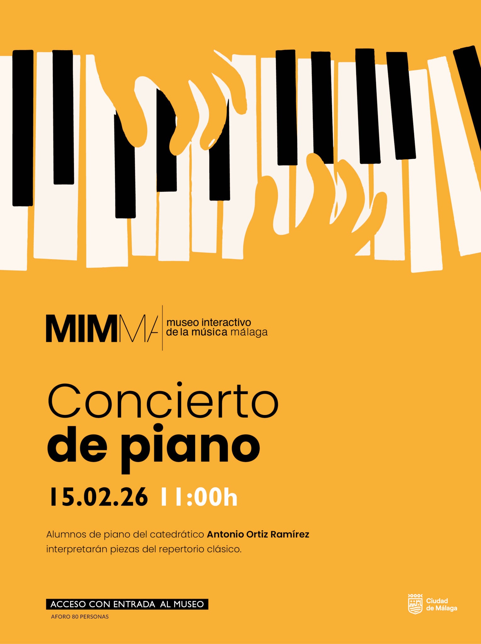 El MIMMA se rinde al talento de los jóvenes pianistas del Conservatorio Superior de Málaga El MIMMA se rinde al talento de los jóvenes pianistas del Conservatorio Superior de Málaga