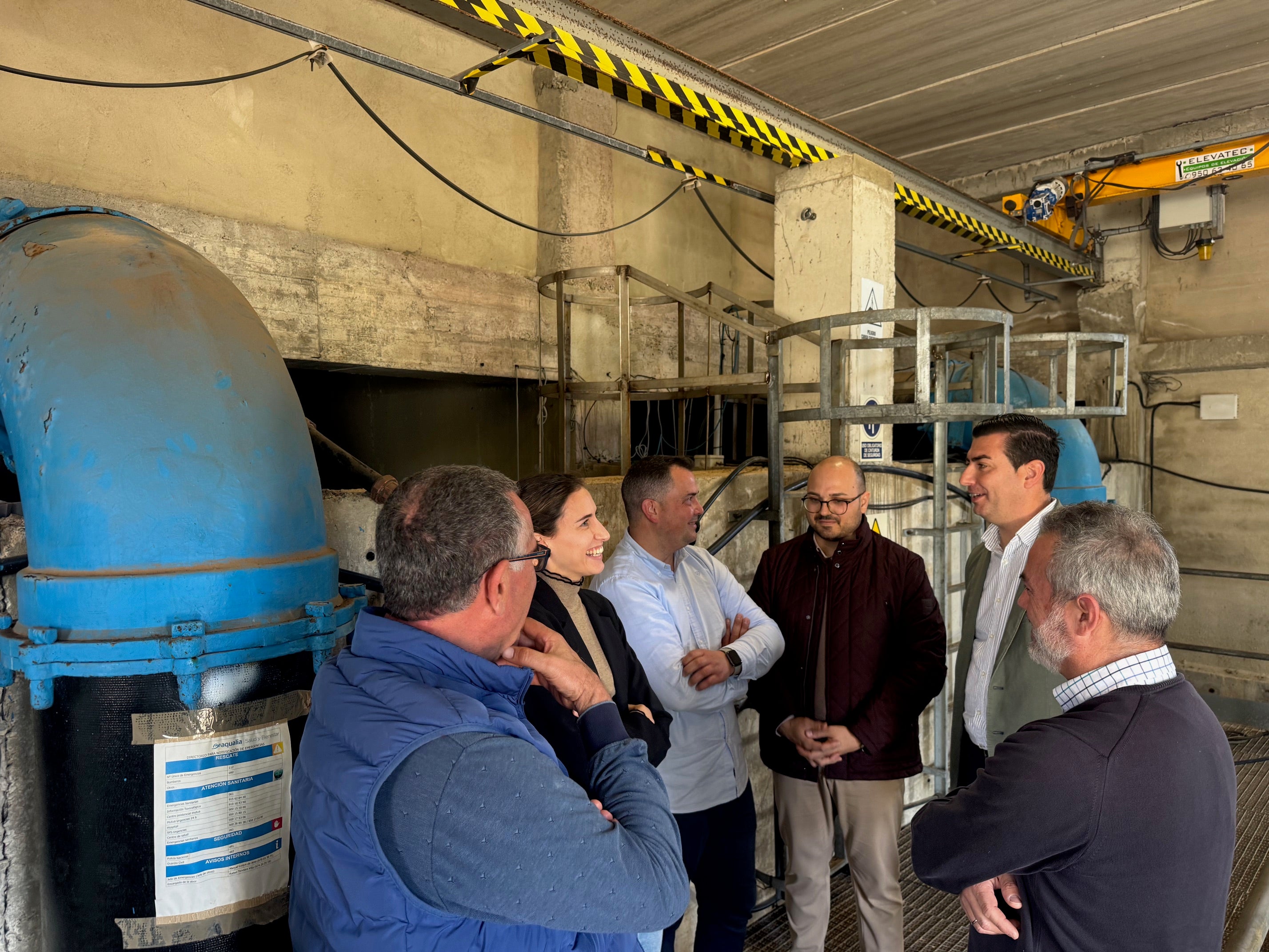 Níjar recupera al cien por cien la capacidad de su depósito principal de agua Níjar recupera al cien por cien la capacidad de su depósito principal de agua