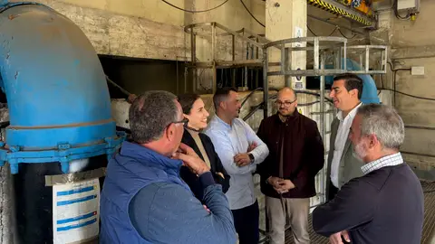 Níjar recupera al cien por cien la capacidad de su depósito principal de agua Níjar recupera al cien por cien la capacidad de su depósito principal de agua