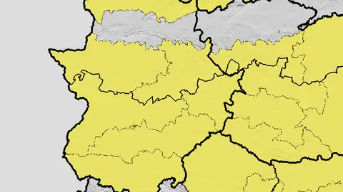 La Borrasca Oriana hacen regresar este viernes a Extremadura las alertas amarillas por lluvias y vientos La Borrasca Oriana hacen regresar este viernes a Extremadura las alertas amarillas por lluvias y vientos