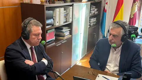 Emiliano García- Page durante su entrevista con Carlos Alsina Emiliano García- Page durante su entrevista con Carlos Alsina/ ondacero.es