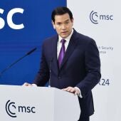 El secretario de Estado de EEUU, Marco Rubio, durante la Conferencia de Seguridad Internacional
