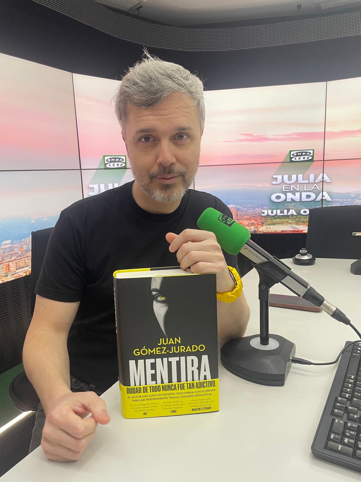 El escritor Juan Gómez Jurado y su nuevo libro El escritor Juan Gómez Jurado y su nuevo libro