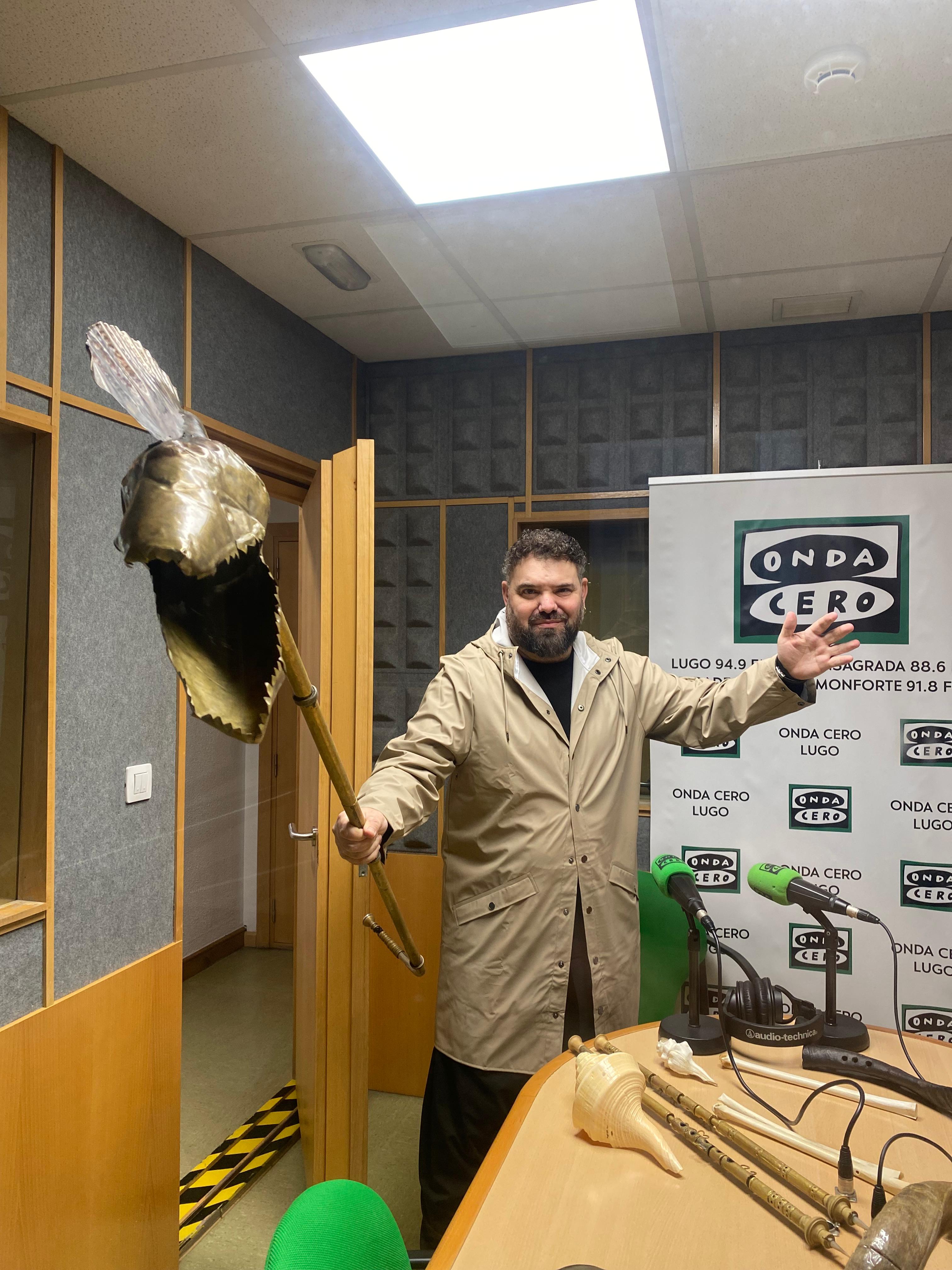 Abraham Cupeiro, el músico de los instrumentos olvidados