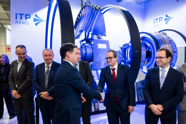 ITP Aero invertirá 110 millones y creará 800 empleos en 3 años en el desarrollo de motores aéreos de nueva generación ITP Aero invertirá 110 millones y creará 800 empleos en 3 años en el desarrollo de motores aéreos de nueva generación