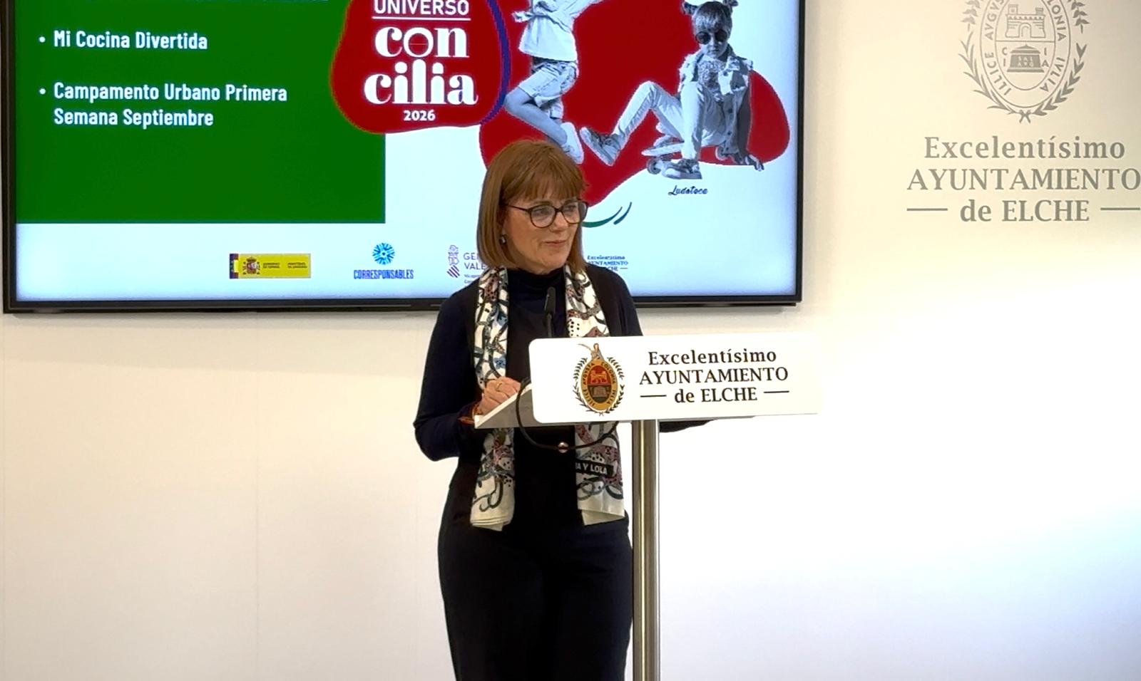 Elche abre este lunes la inscripción para las actividades del programa ‘Universo Concilia’ 2026 Elche abre este lunes la inscripción para las actividades del programa ‘Universo Concilia’ 2026