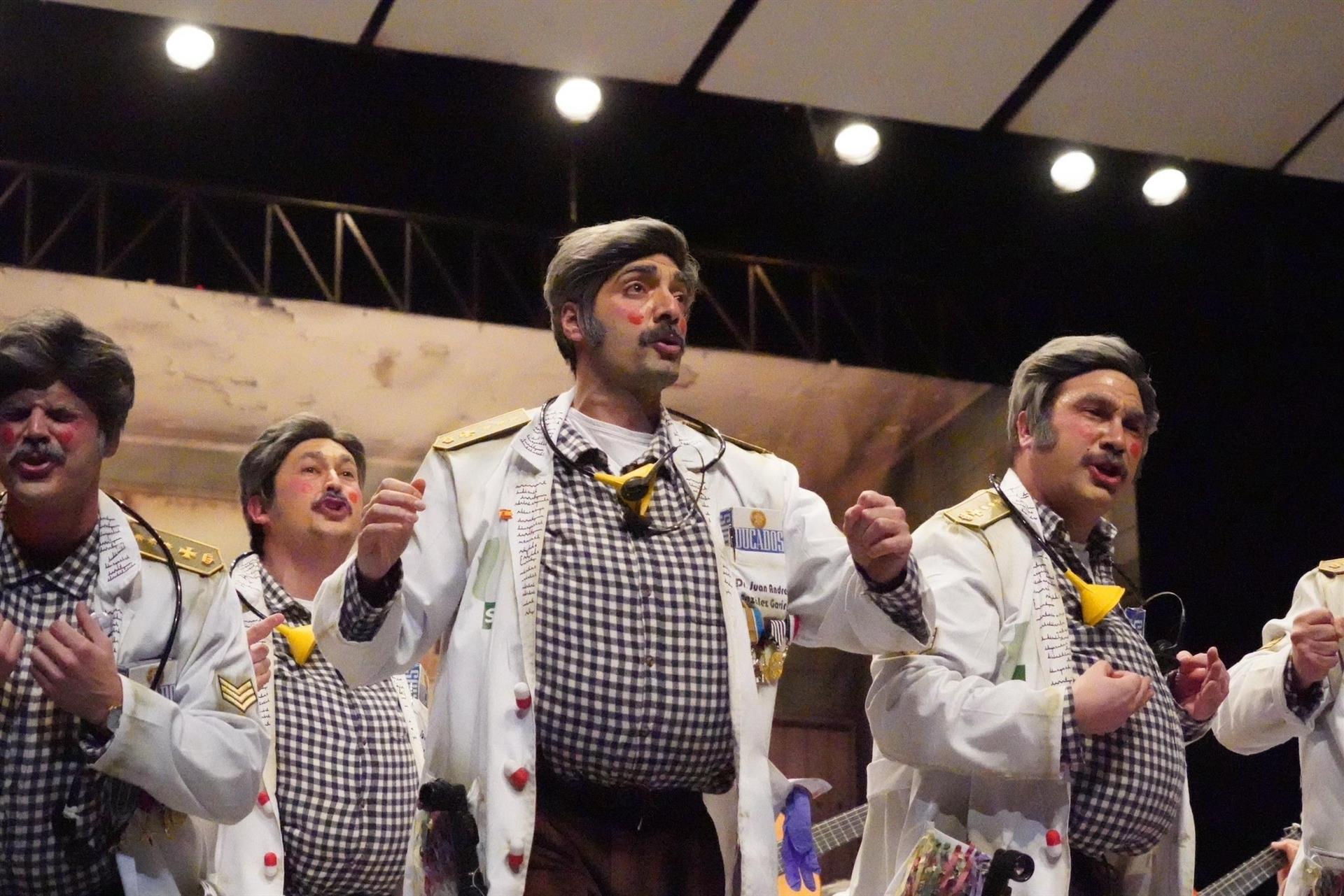 Los Camballotas conquistan el Concurso Oficial de Murgas COMBA 2026 de Badajoz con su crítica al estado de la Sanidad Los Camballotas conquistan el Concurso Oficial de Murgas COMBA 2026 de Badajoz con su crítica al estado de la Sanidad