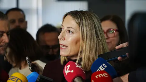 María Guardiola, presidenta en funciones de Extremadura, ante los medios de comunicación María Guardiola, presidenta en funciones de Extremadura, ante los medios de comunicación