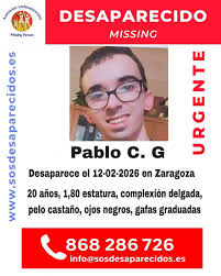 Los bomberos de Zaragoza se suman a la búsqueda del joven de 20 años desaparecido Los bomberos de Zaragoza se suman a la búsqueda del joven de 20 años desaparecido