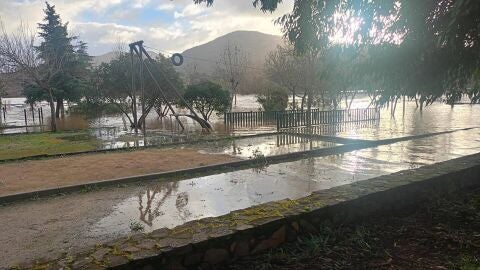 Inundaciones en la localidad de Luciana