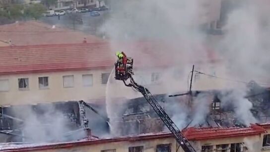 La extinci&oacute;n de los bomberos de Alicante 