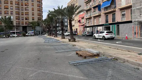 Parcela en la que se va a construir el centro sociocultural de Jayton de Elche. Parcela en la que se va a construir el centro sociocultural de Jayton de Elche.