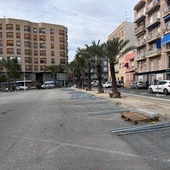Parcela en la que se va a construir el centro sociocultural de Jayton de Elche. Parcela en la que se va a construir el centro sociocultural de Jayton de Elche.