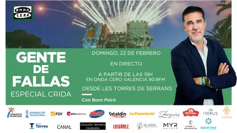 Gente de fallas en directo desde la Crida Gente de fallas en directo desde la Crida