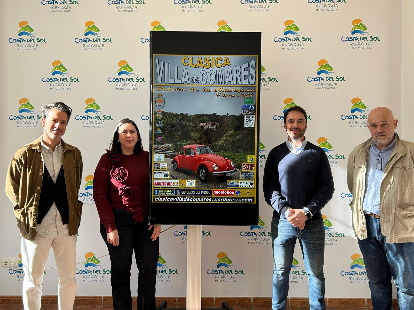 Llega este sábado la VII edición de la Clásica Villa de Comares con 65 vehículos históricos recorriendo las carreteras de la Axarquía Llega este sábado la VII edición de la Clásica Villa de Comares con 65 vehículos históricos recorriendo las carreteras de la Axarquía
