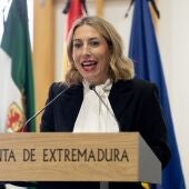 La presidenta de la Junta de Extremadura, María Guardiola/ Eduardo Parra / Europa Press