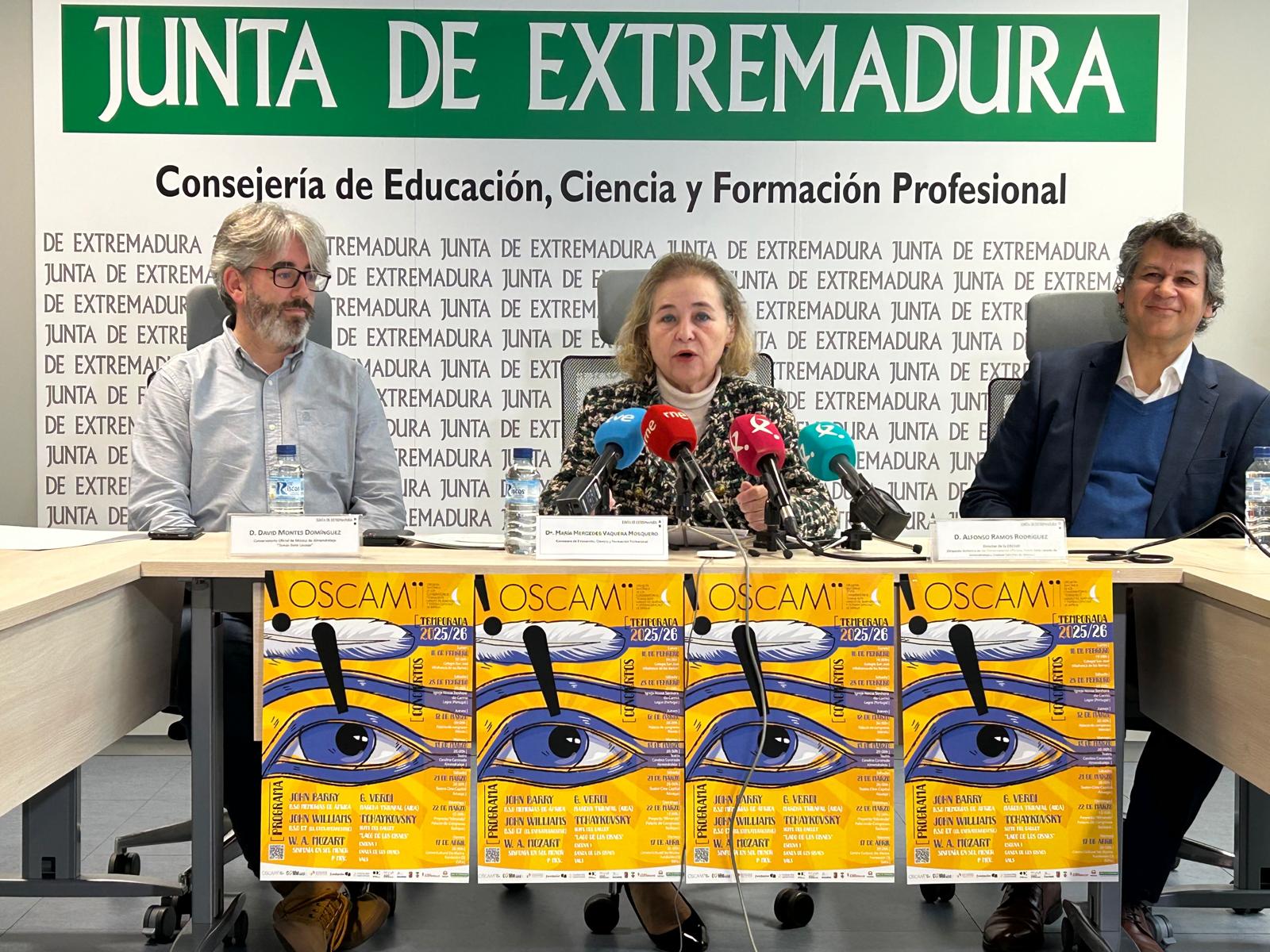 La OSCAM programa siete conciertos en Extremadura y Portugal para la temporada 2025 - 2026 La OSCAM programa siete conciertos en Extremadura y Portugal para la temporada 2025 - 2026