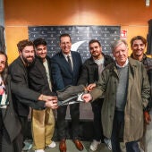 Presentación del calzado fabricado con impresora 3D de la empresa del Parque Científico de la UMH de Elche.