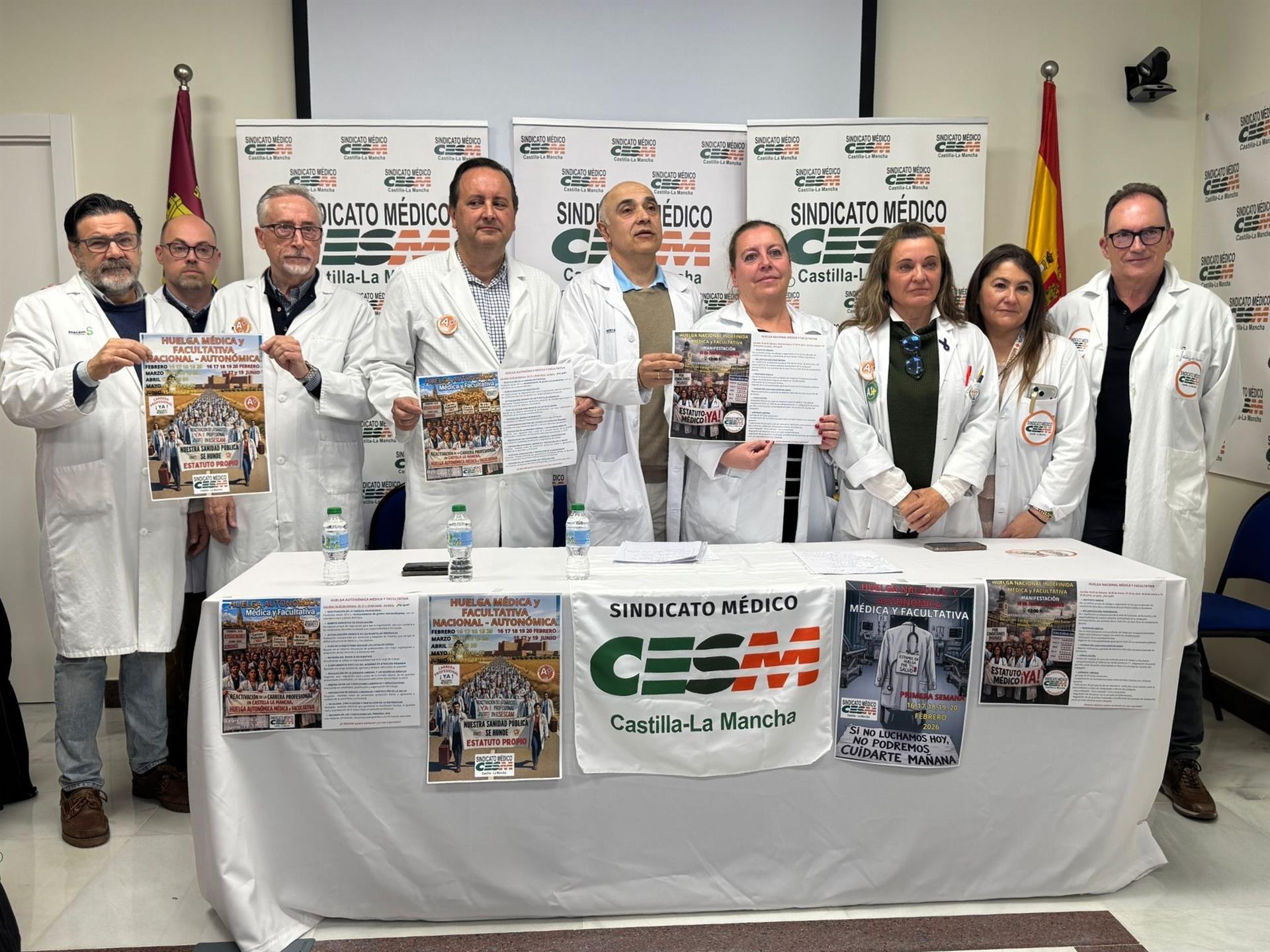 Sindicato Médico C-LM avisa a Junta de que aumentarán las protestas en próximos meses si no hay avances en sus demandas Sindicato Médico C-LM avisa a Junta de que aumentarán las protestas en próximos meses si no hay avances en sus demandas