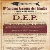 Entierro de Doña Sardina en Valdepeñas