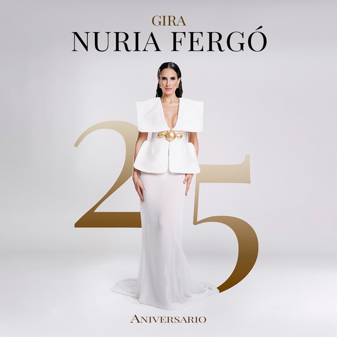 La malagueña Nuria Fergó celebra sus 25 años en la música La malagueña Nuria Fergó celebra sus 25 años en la música