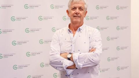 Enric Casanova, presidente de la Asociaci&oacute;n Espa&ntilde;ola contra el C&aacute;ncer en Ibiza