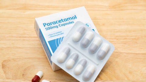 Un blister de paracetamol Un blister de paracetamol
