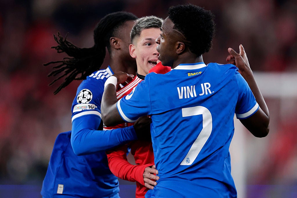 ¿Puede la UEFA sancionar a Prestianni por sus insultos a Vinicius?: esto dice el reglamento ¿Puede la UEFA sancionar a Prestianni por sus insultos a Vinicius?: esto dice el reglamento