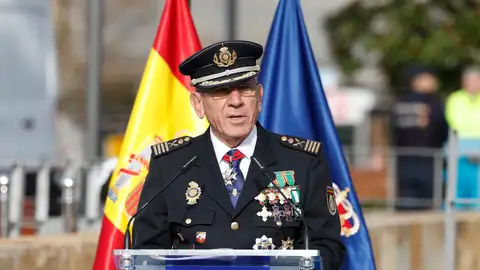 Imagen de archivo del ya exdirector adjunto operativo de la Policía, José Ángel González, durante la celebración de los 200 años de la creación de la Policía Nacional. Imagen de archivo del ya exdirector adjunto operativo de la Policía, José Ángel González, durante la celebración de los 200 años de la creación de la Policía Nacional.