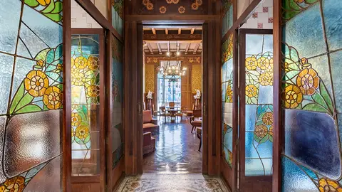 Interior de la Casa Navàs Interior de la Casa Navàs