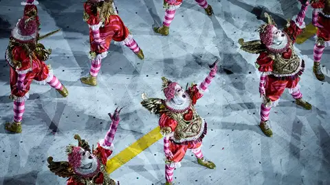 Desfile de la Escuela de Samba Academicos do Salgueiro este miércoles en la Avenida Marquês de Sapucaí, en Río de Janeiro (Brasil). Desfile de la Escuela de Samba Academicos do Salgueiro este miércoles en la Avenida Marquês de Sapucaí, en Río de Janeiro (Brasil).
