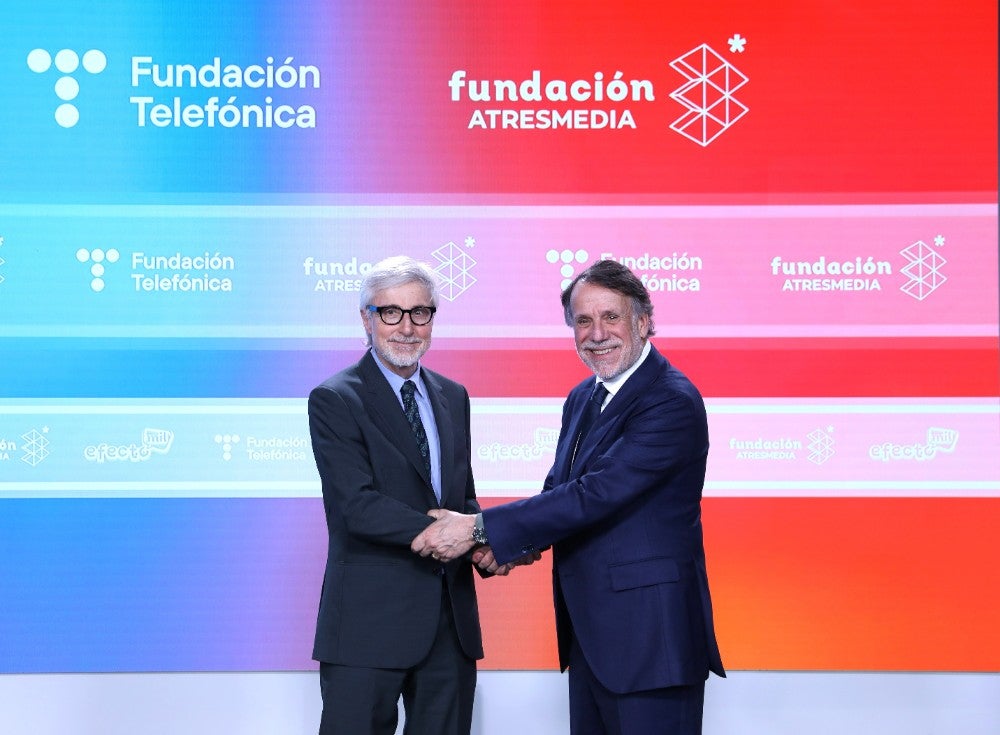 Fundación Atresmedia y Fundación Telefónica amplían su alianza para reforzar la concienciación y educación digital entre los jóvenes Fundación Atresmedia y Fundación Telefónica amplían su alianza para reforzar la concienciación y educación digital entre los jóvenes