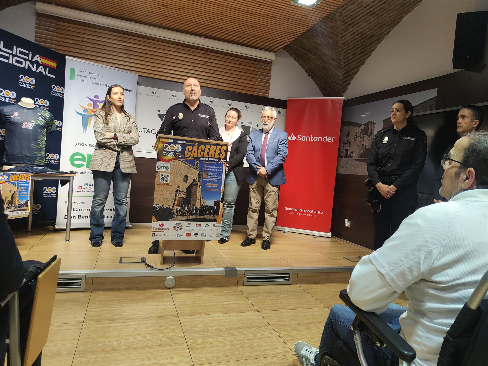 La III Carrera Solidaria Ruta 091 vuelve a Cáceres el 15 de marzo a favor de la asociación de Esclerosis Múltiple La III Carrera Solidaria Ruta 091 vuelve a Cáceres el 15 de marzo a favor de la asociación de Esclerosis Múltiple