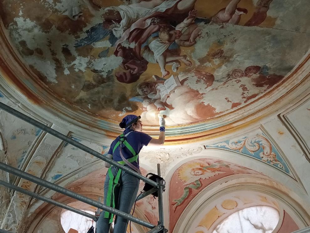 Huesca contará con el único máster en España especializado en restauración de pintura mural Huesca contará con el único máster en España especializado en restauración de pintura mural