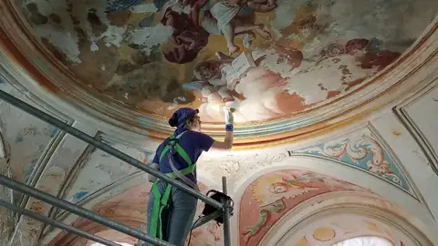 Huesca contará con el único máster en España especializado en restauración de pintura mural Huesca contará con el único máster en España especializado en restauración de pintura mural