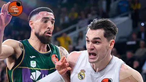 Duarte y Hezonja, Real Madrid - Unicaja, en la Copa del Rey Duarte y Hezonja, Real Madrid - Unicaja, en la Copa del Rey