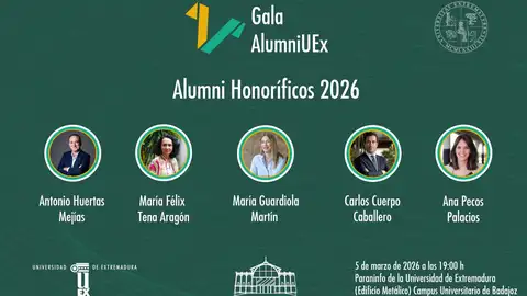 Carlos Cuerpo y María Guardiola, entre los primeros 5 Alumni Honoríficos de la Universidad de Extremadura Carlos Cuerpo y María Guardiola, entre los primeros 5 Alumni Honoríficos de la Universidad de Extremadura