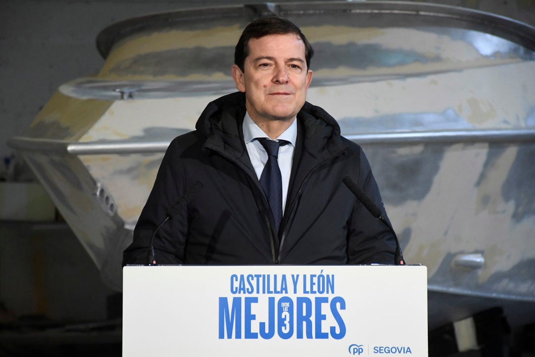 El candidato del PP a la Presidencia de la Junta de Castilla y León, Alfonso Fernández Mañueco El candidato del PP a la Presidencia de la Junta de Castilla y León, Alfonso Fernández Mañueco