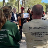 Los alumnos del ‘Taller de Empleo Benidorm Natura i Esport’ reciben los diplomas que acreditan su formación 