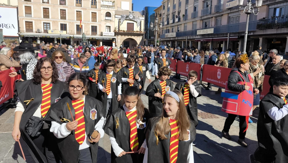Desfile escolar de carnaval en Ciudad Real Desfile escolar de carnaval en Ciudad Real