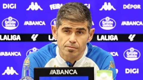 Antonio Hidalgo, entrenador con "presi&oacute;n", del Deportivo de La Coru&ntilde;a