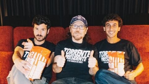 Taburete y Santiago Segura